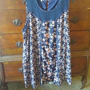 Blue Flower Dress